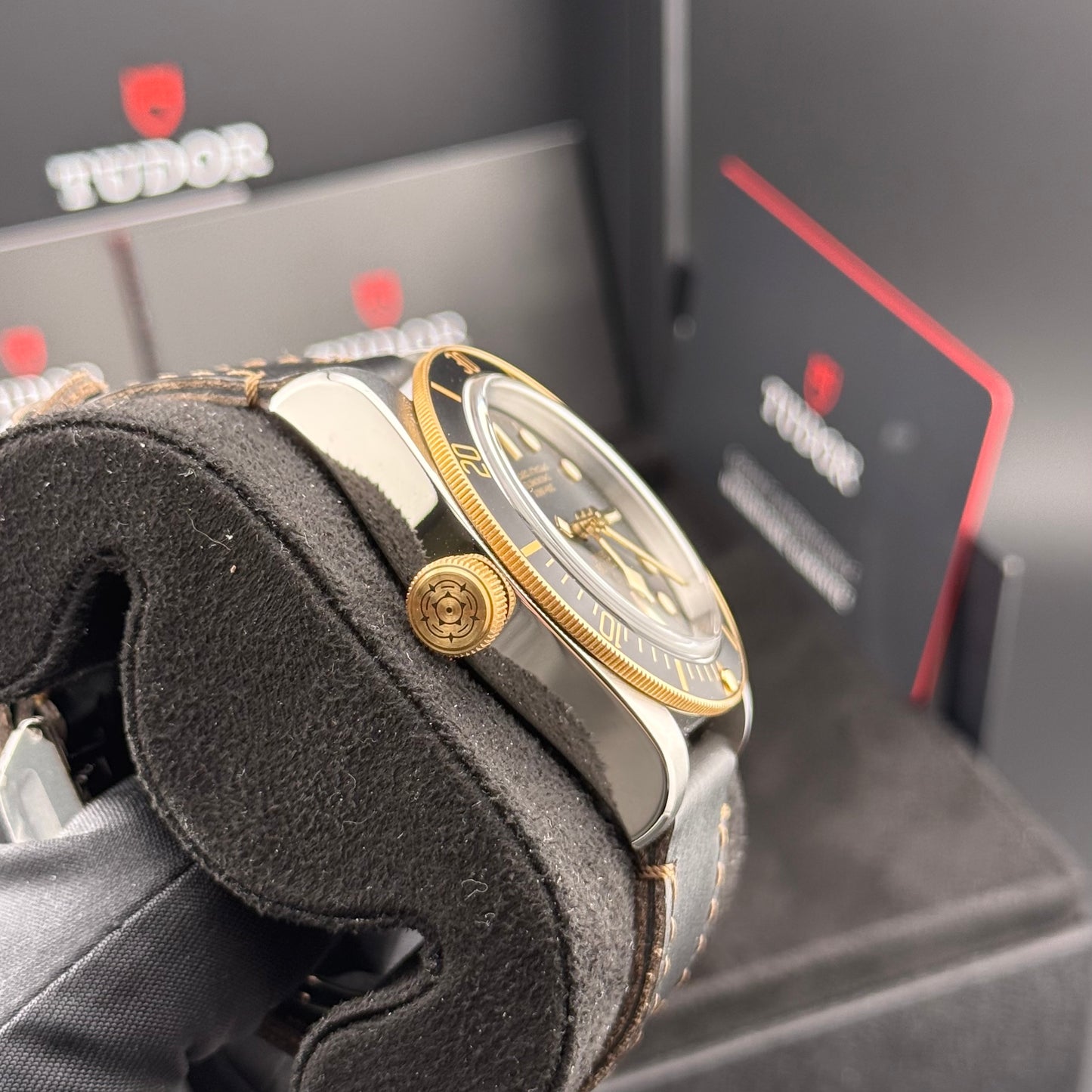 NEW Tudor Black Bay Steel & Gold 79733N