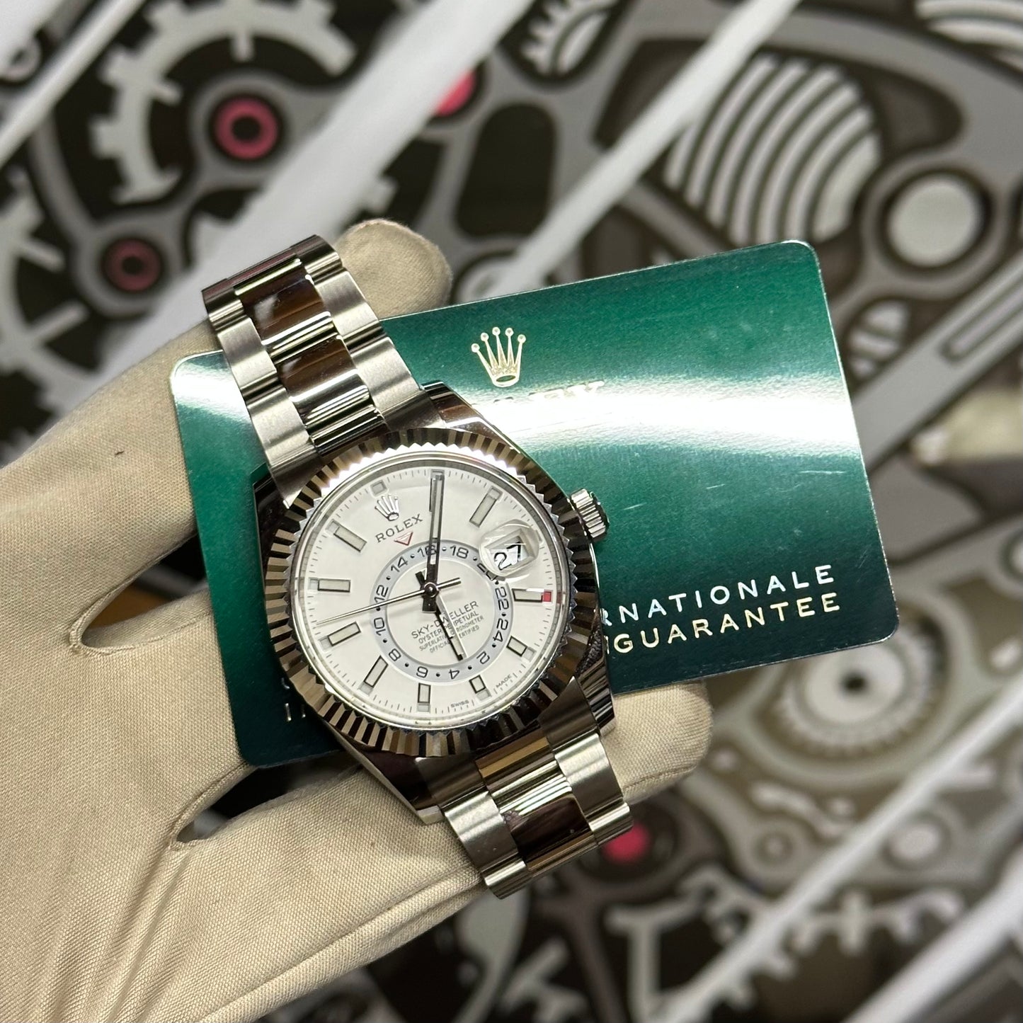 Rolex SkyDweller White Dial Oyster 326934
