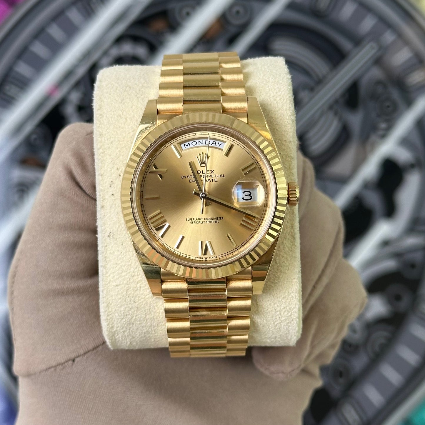 Rolex DD40 Yellow Gold 228238