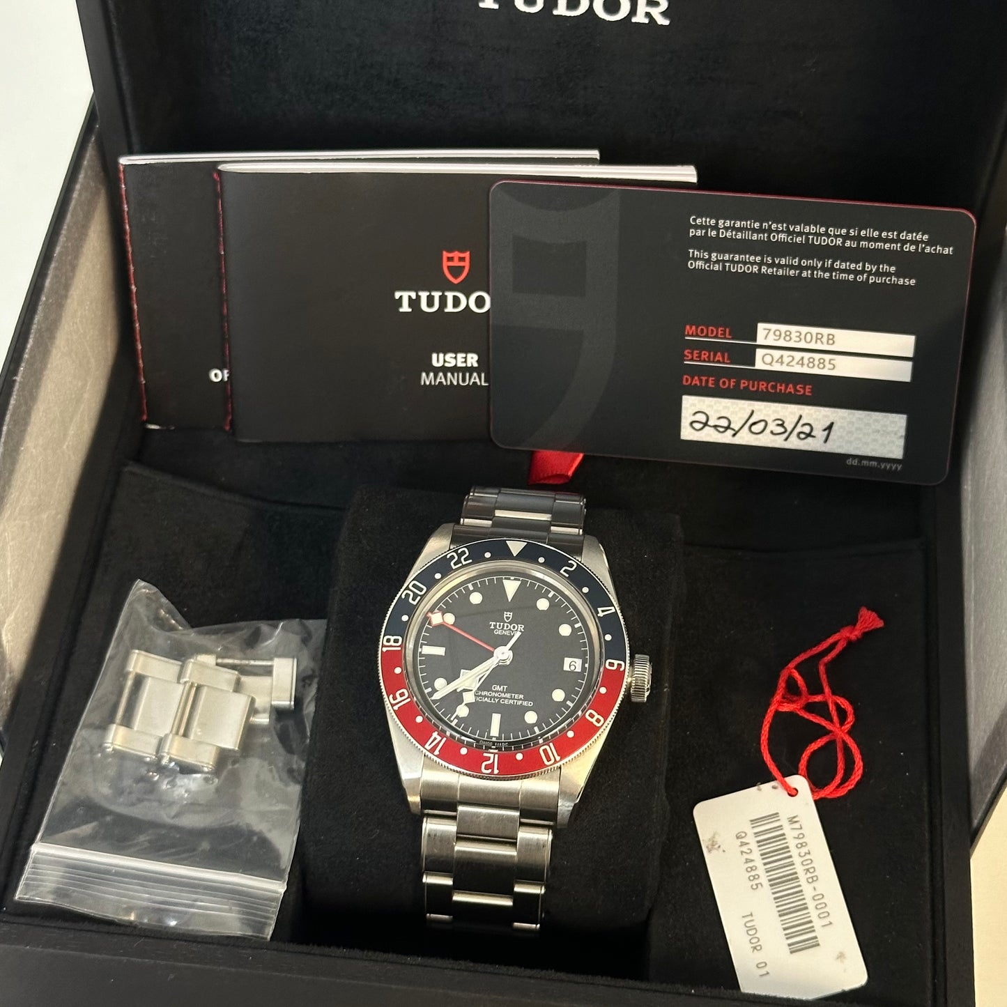 Tudor Black Bay GMT 79830RB