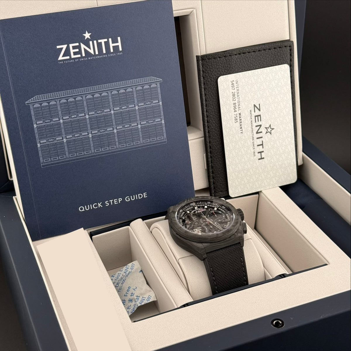 NEW Zenith Defy El Primero 21 Skeleton 
Ref. 10.9000.900/96.R921