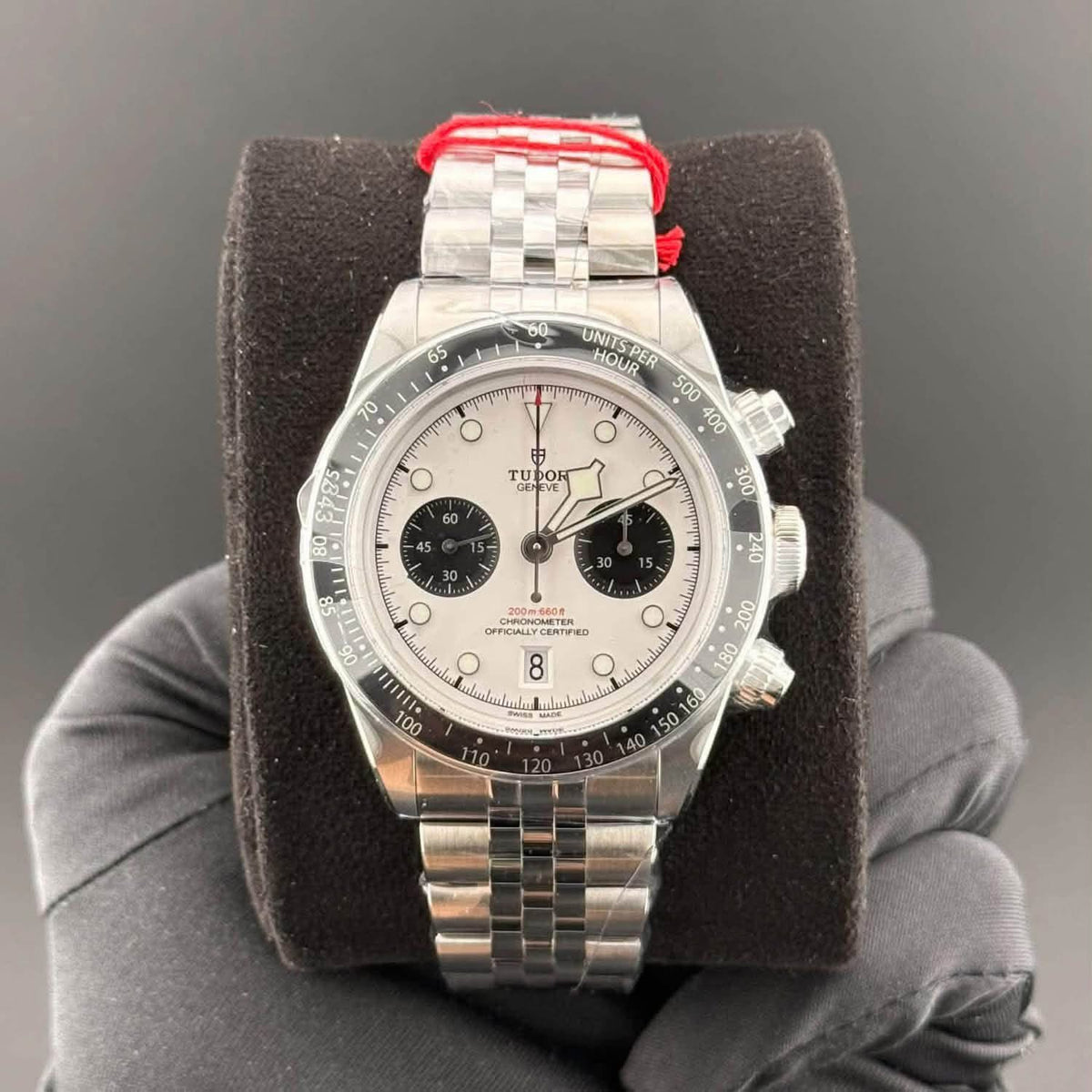 NEW Tudor Black Bay Chrono Panda 79360N