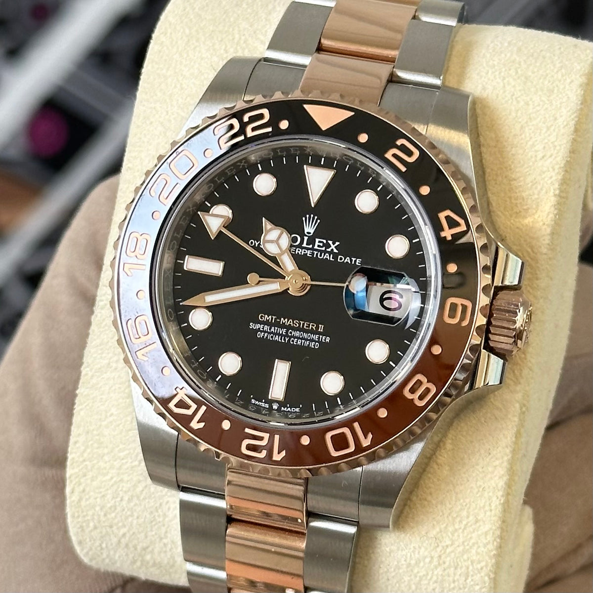 Rotbeir Rolex Rootbeer GMT 126711CHNR (2023) – SwissTimepieceCo