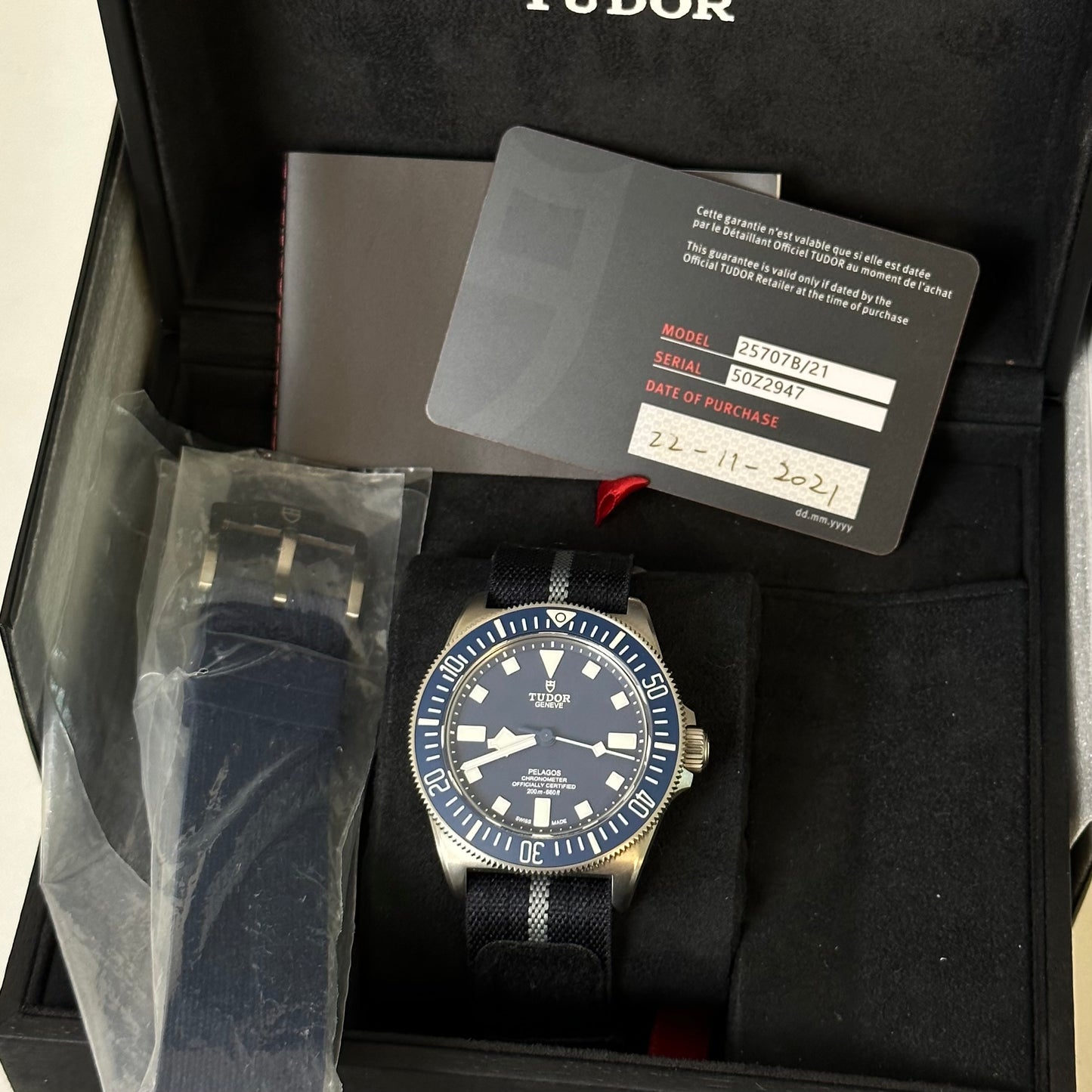 Tudor Pelagos FXD MN21 25707B/21