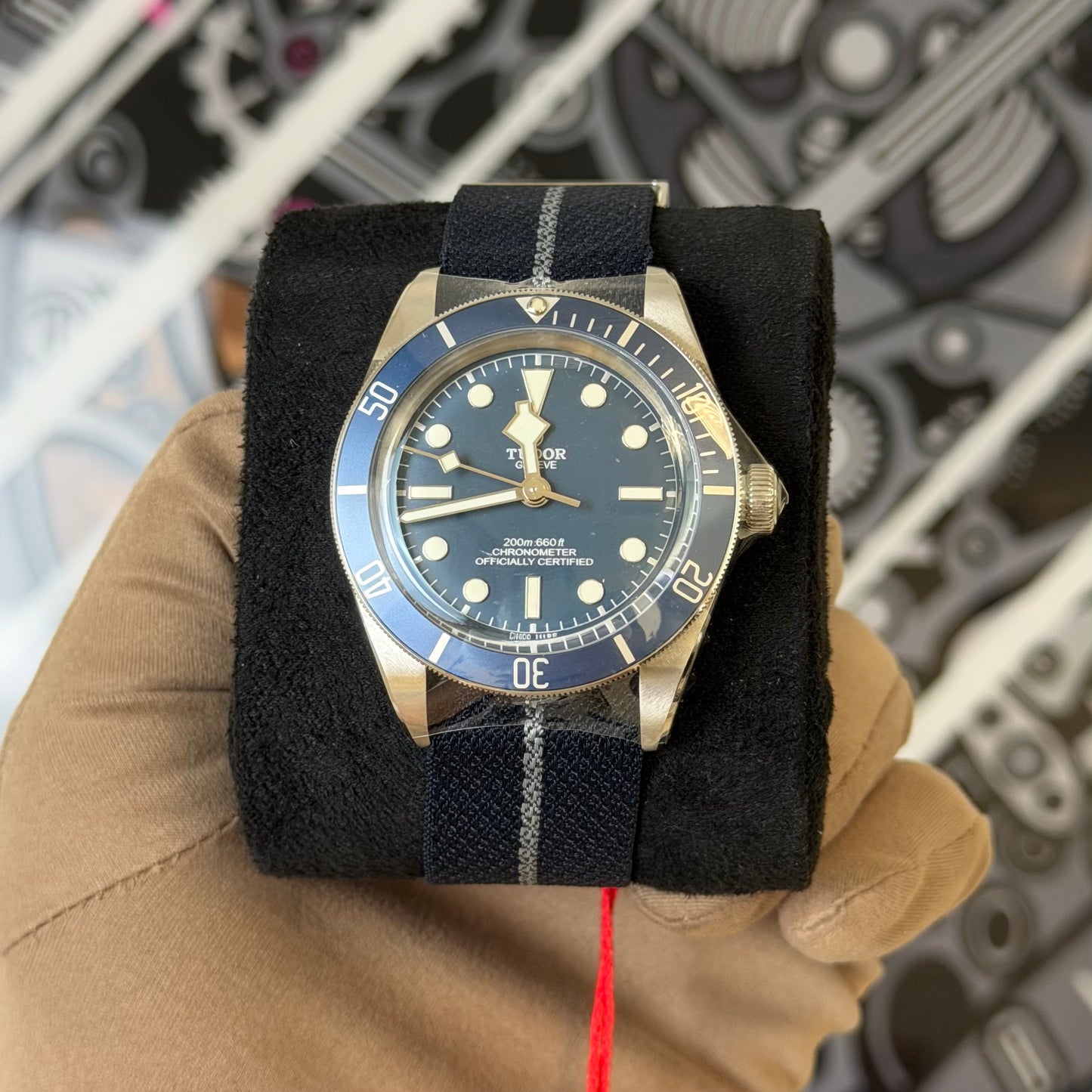 NEW Tudor Black Bay BB58 Blue Nato 79030B