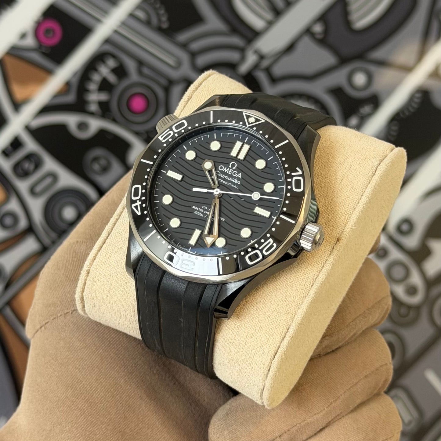 Omega Seamaster Black Ceramic 210.92.44.20.01.001