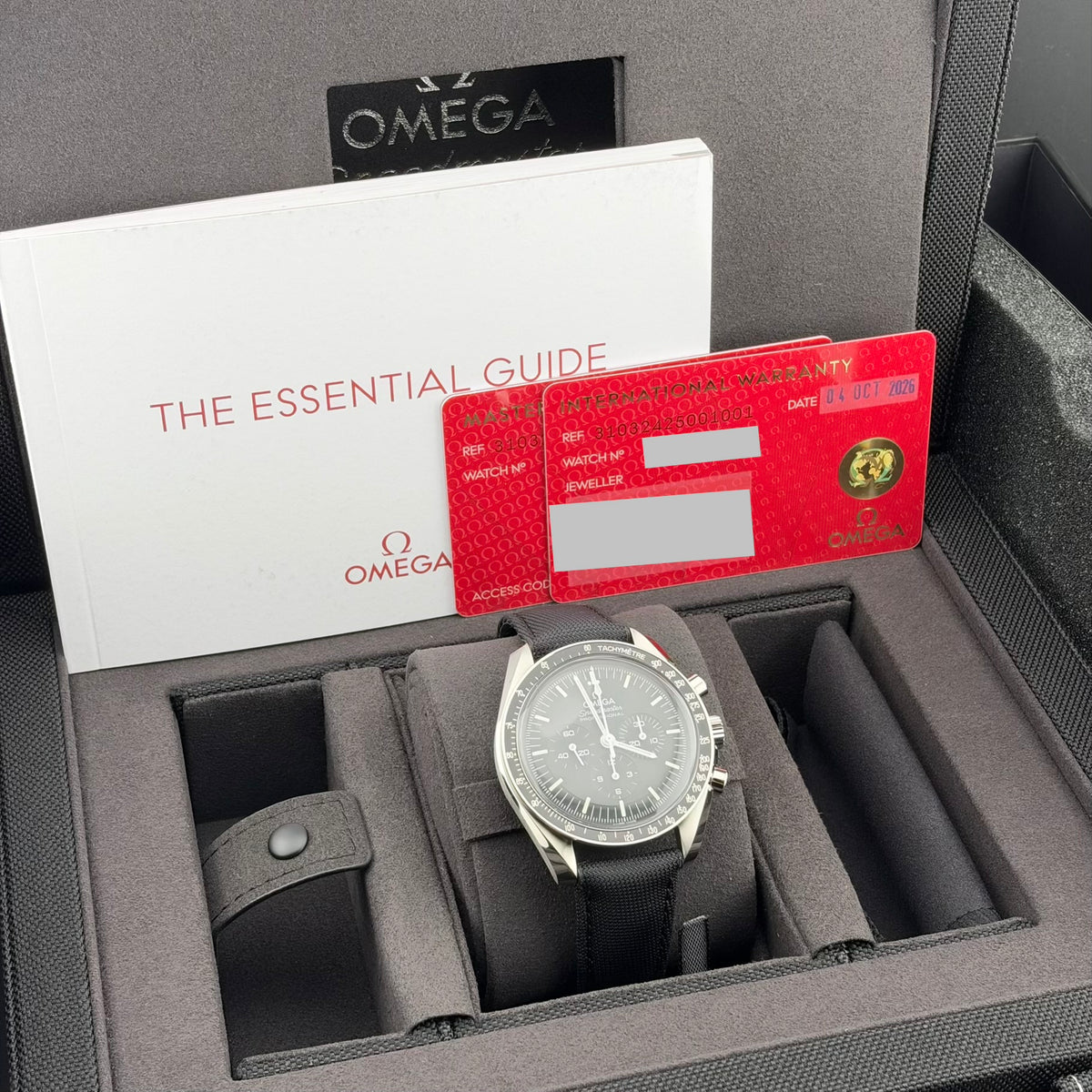 NEW Omega Speedmaster Professional Moonwatch 310.32.42.50.01.001