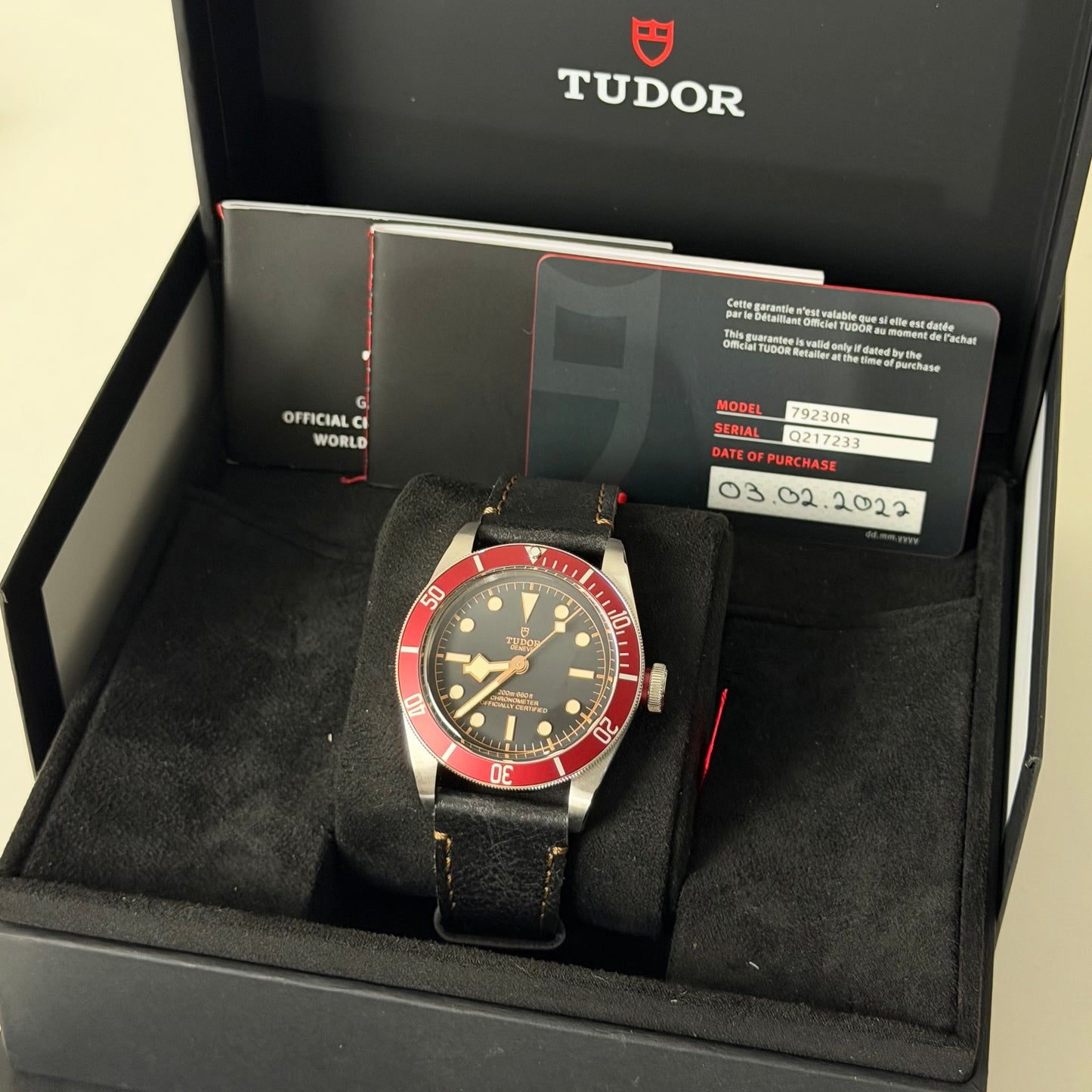 Tudor Black Bay Red 79230R