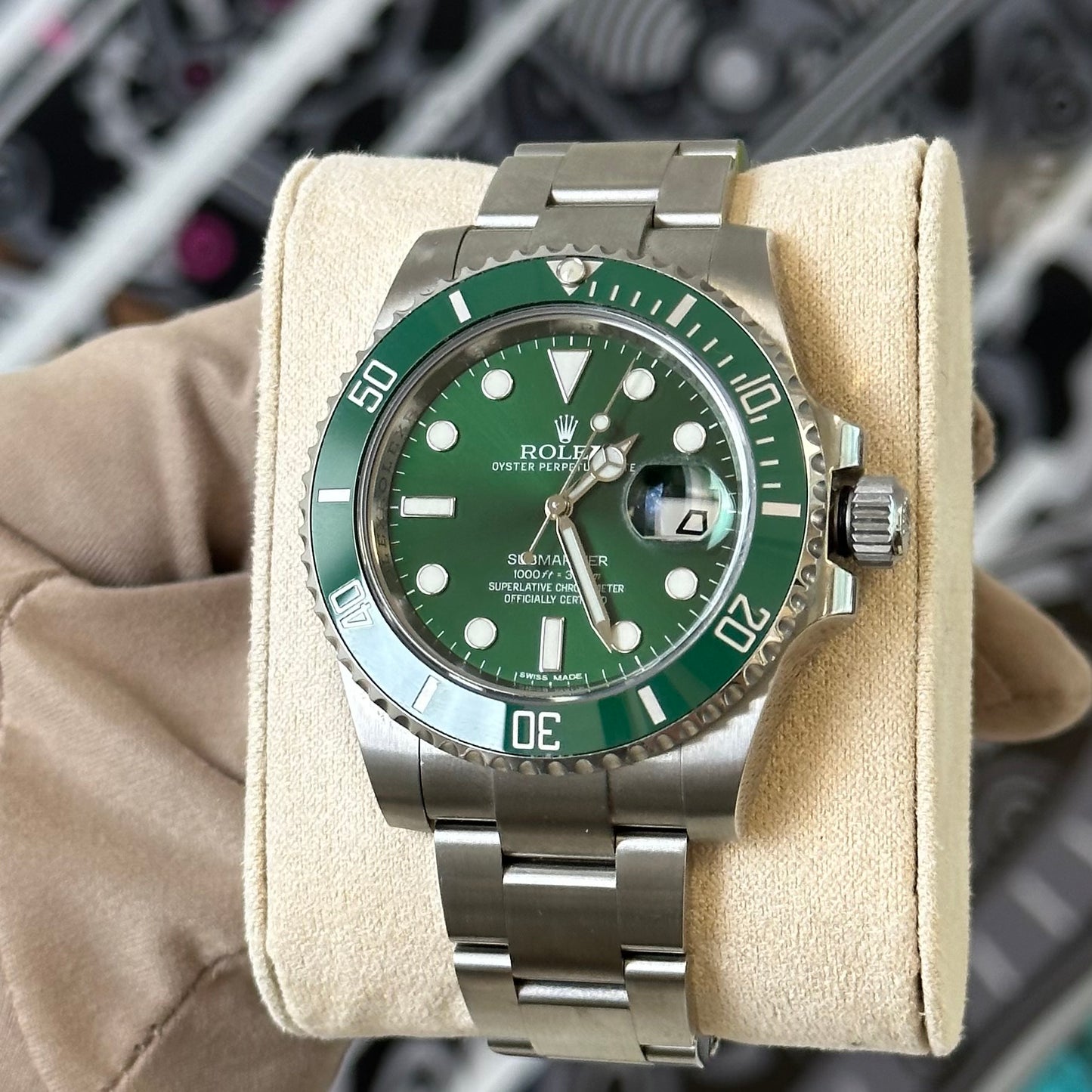 Rolex Starbucks Hulk 116610LV