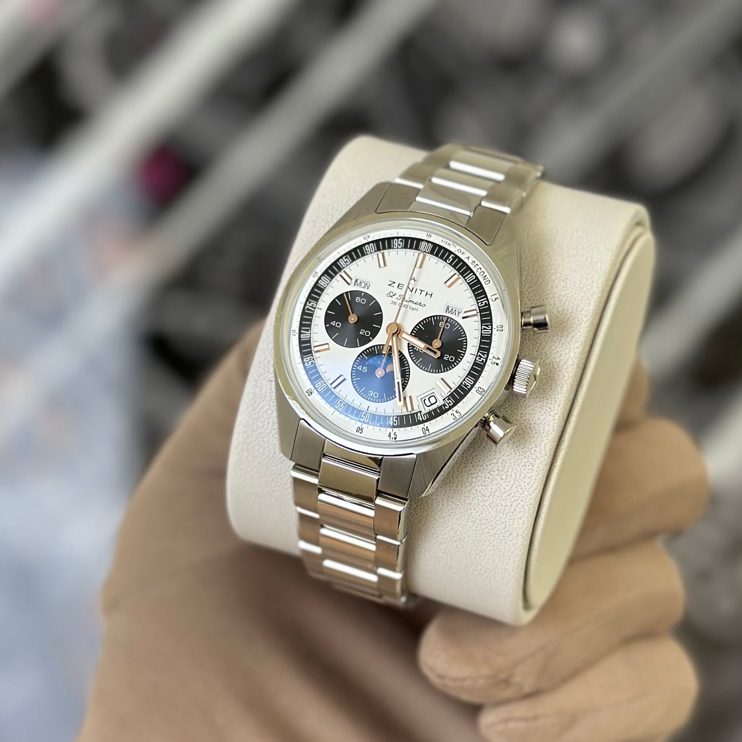 NEW Zenith Chronomaster Original Triple Calendar 03.3400.3610/38.M3200