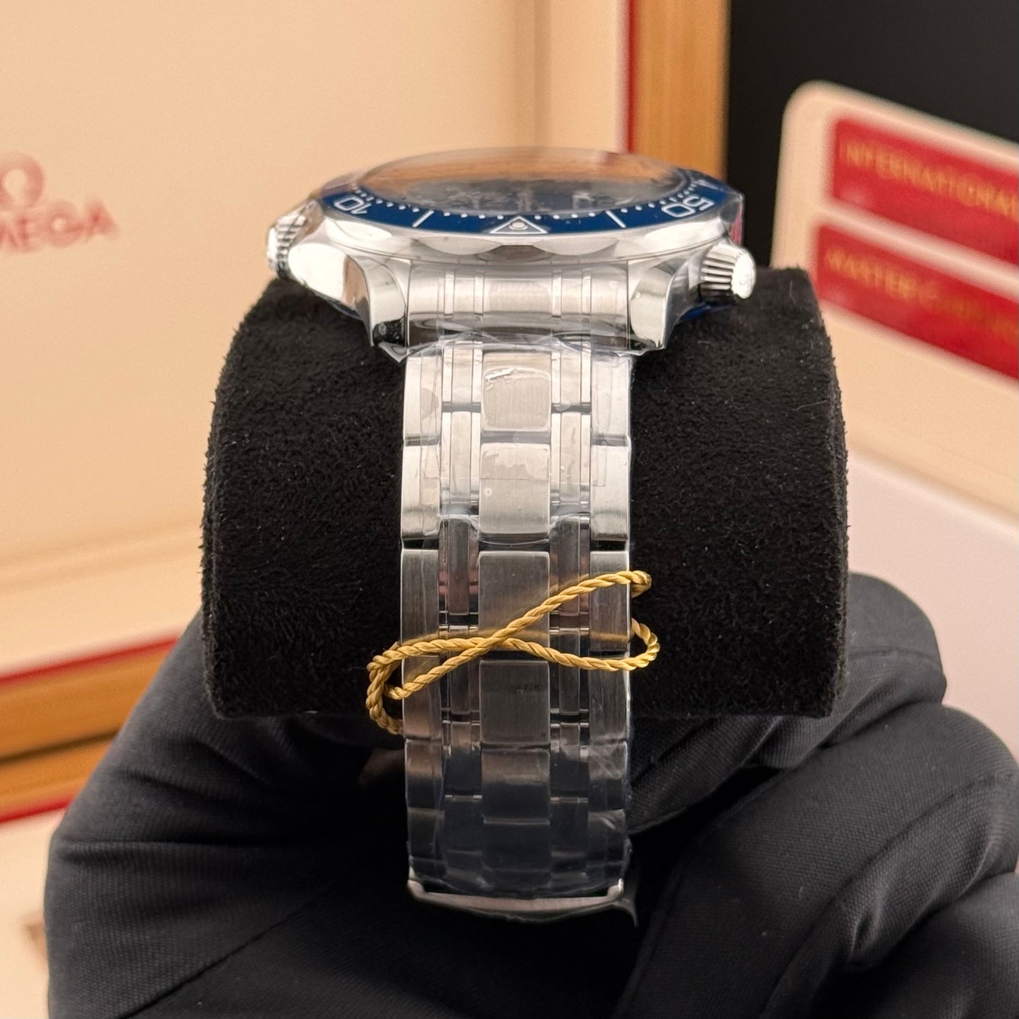 NEW Omega Seamaster Diver 300m Blue 210.30.42.20.03.001