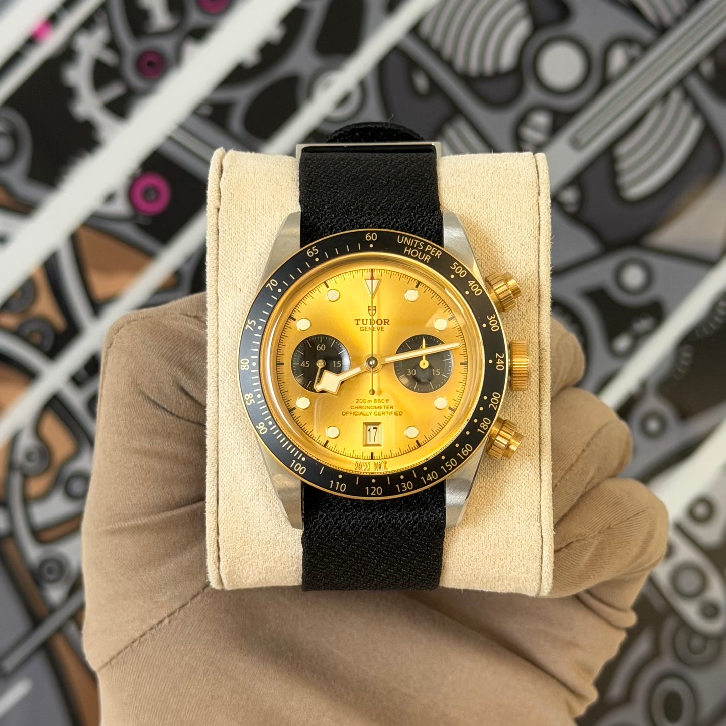 Tudor Black Bay S&G Chrono Nato 79363N