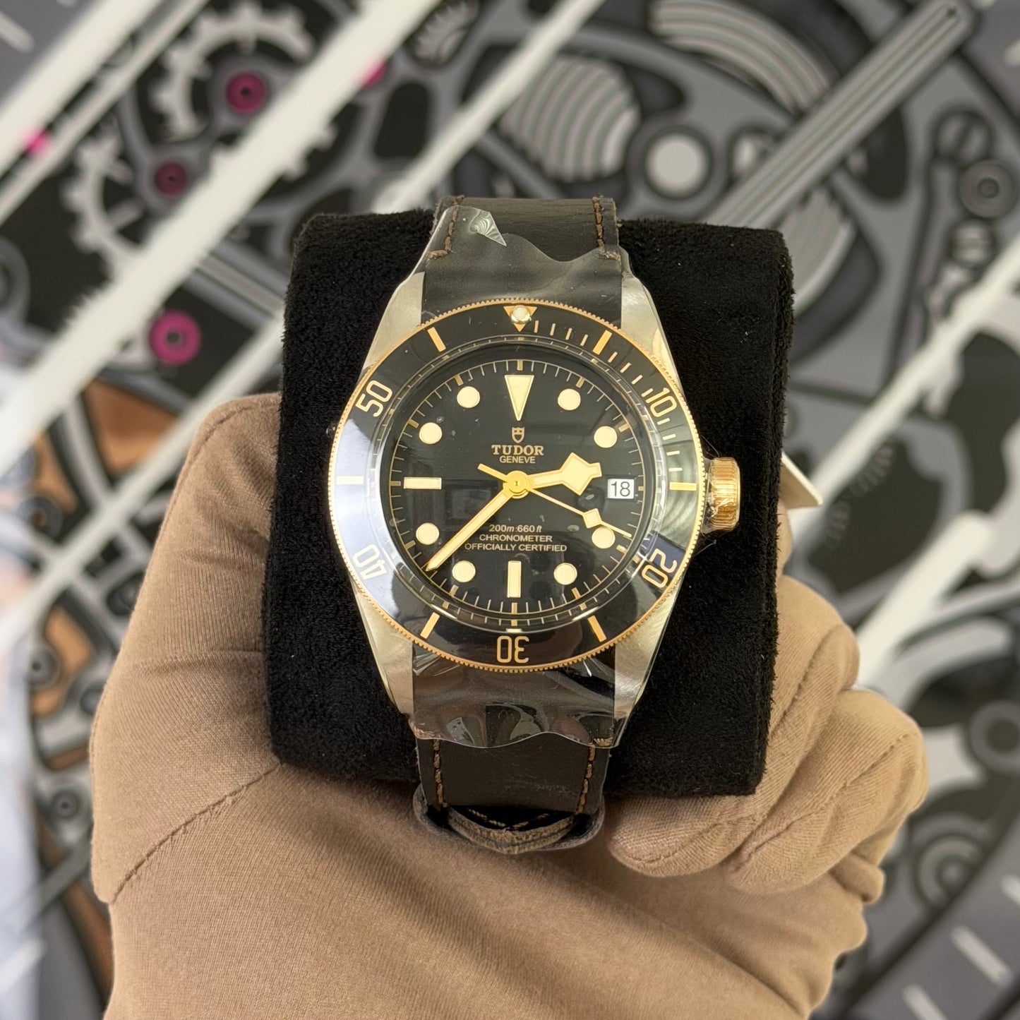 NEW Tudor Black Bay Steel & Gold 79733N