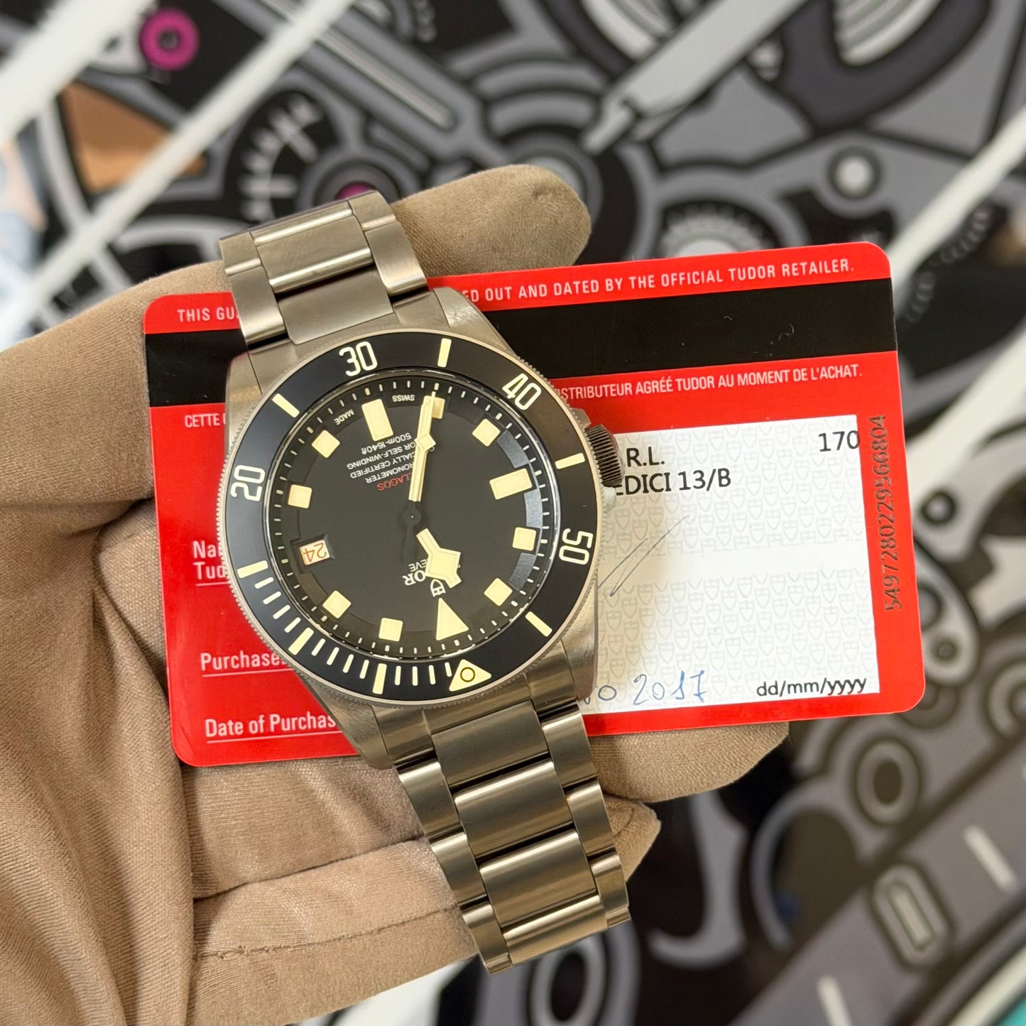 Tudor Pelagos LHD 25610TNL