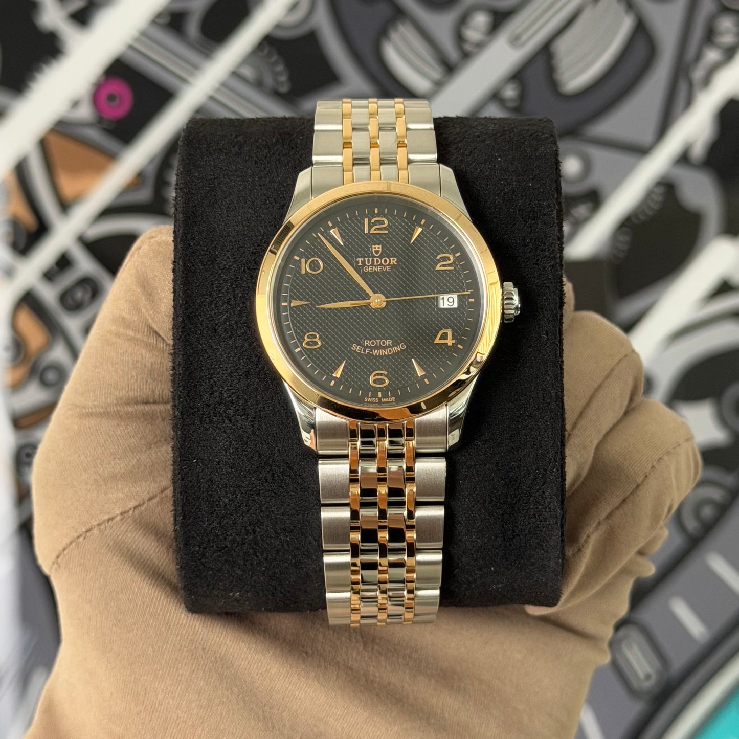 NEW Tudor 1926 Two Tone 91451