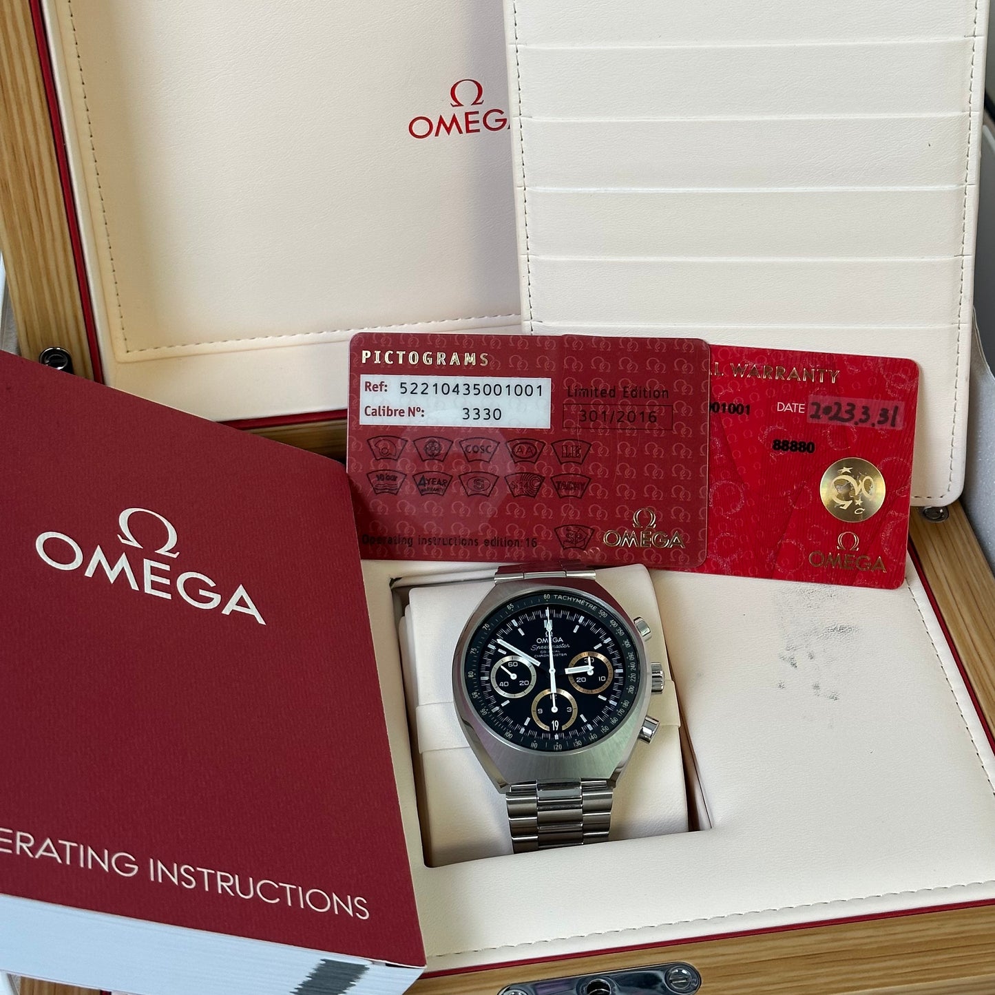 Omega Speedmaster Mark II “RIO 2016” Limited Edition 522.10.43.50.01.001