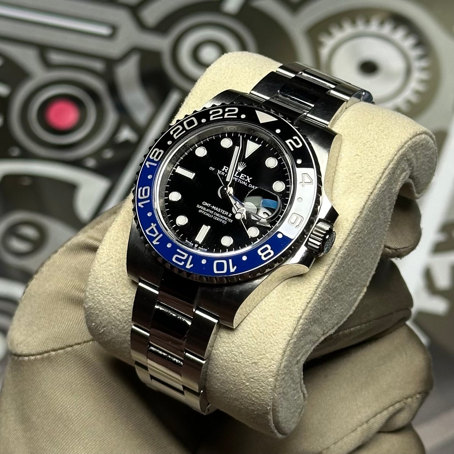 Rolex GMT Batman 126710BLNR 2024