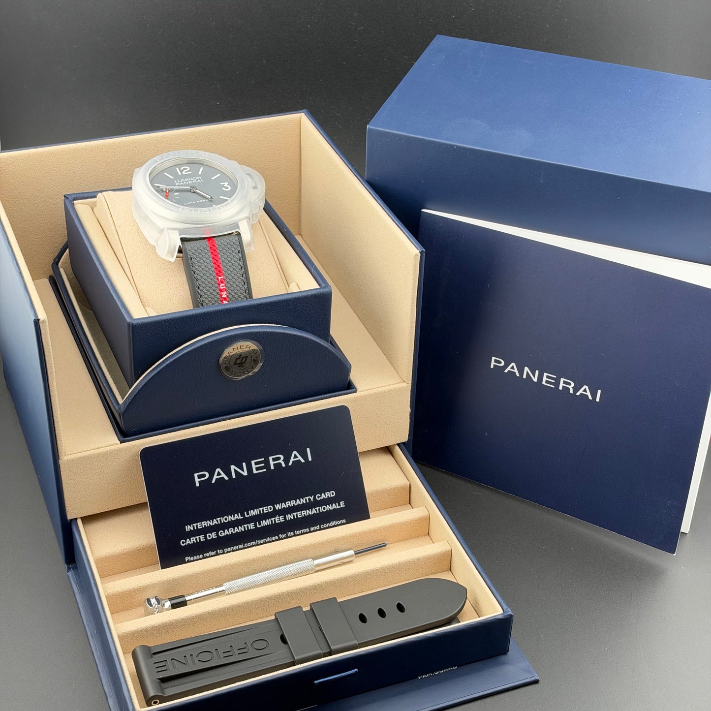 NEW Panerai Luminor Luna Rosa 44mm PAM01653