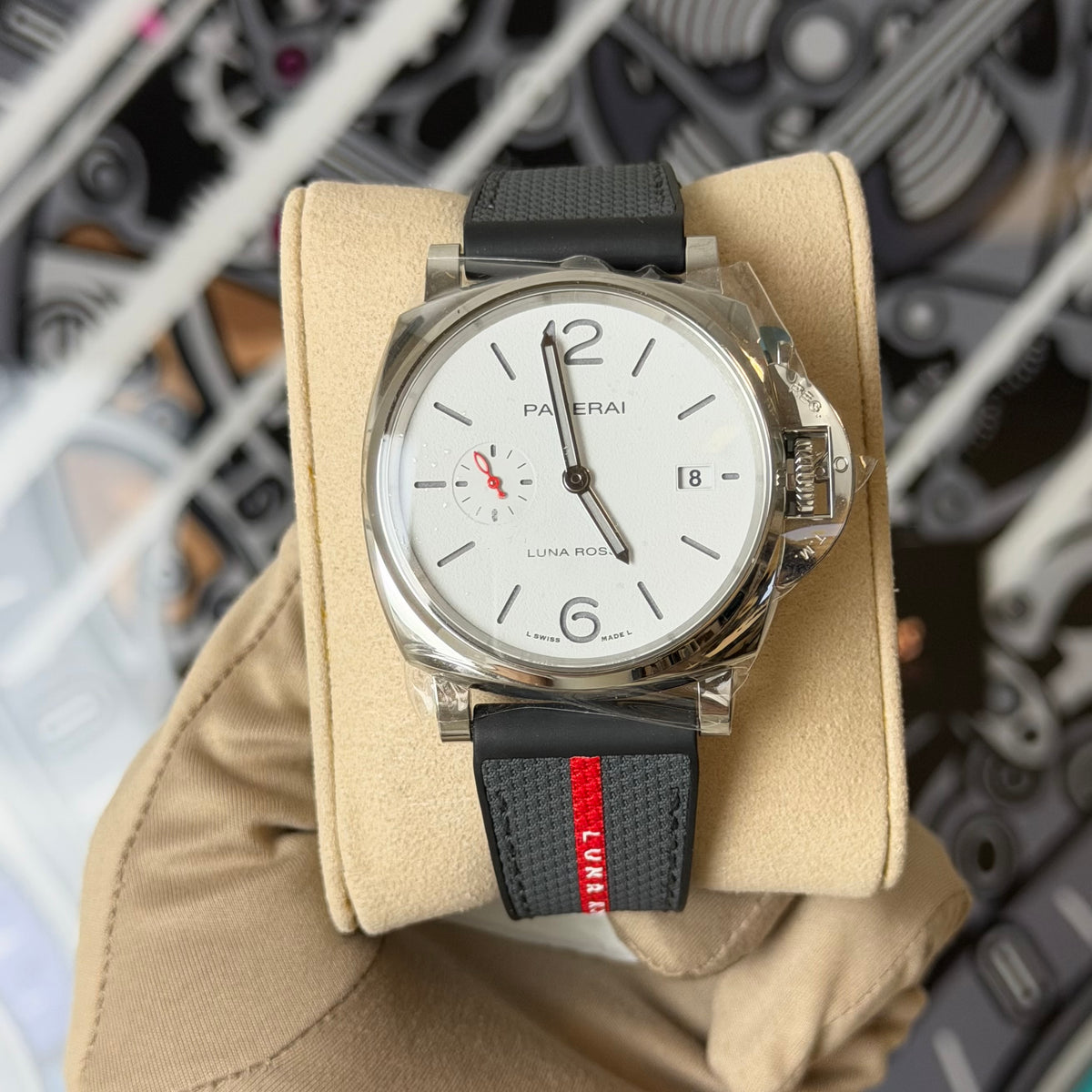 NEW Panerai Luminor Due Luna Rossa PAM01673