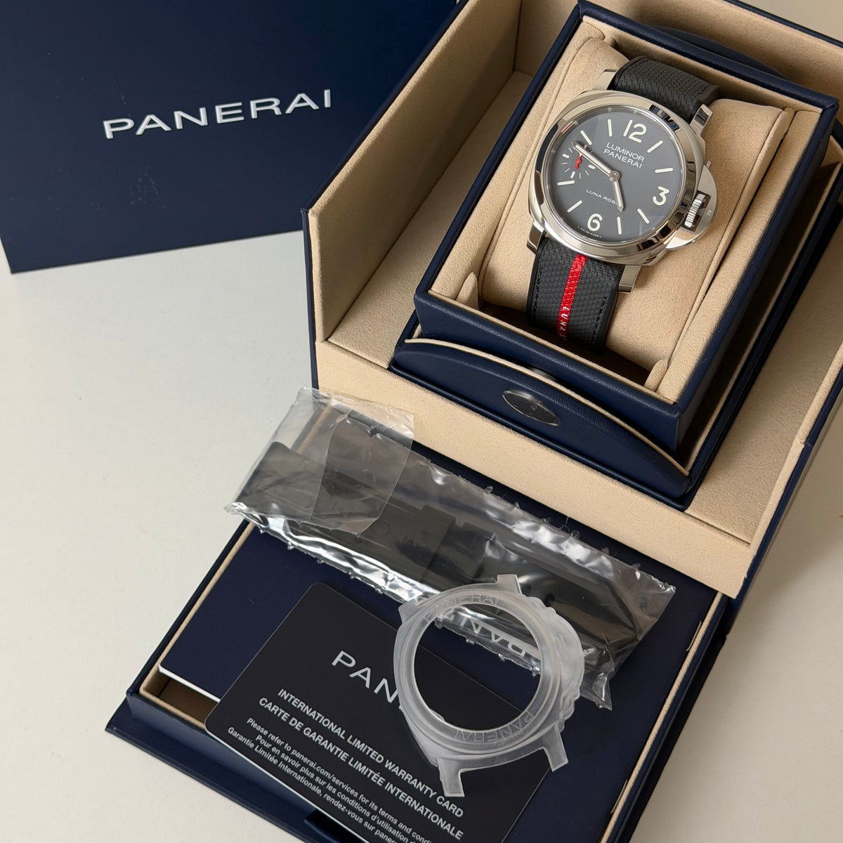 NEW Panerai Luminor Luna Rossa PAM01653